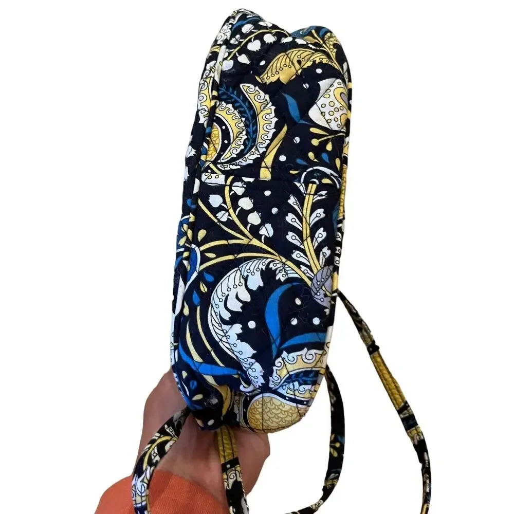 Vera Bradley Ellie Blue Shoulder Bag Purse 9.5